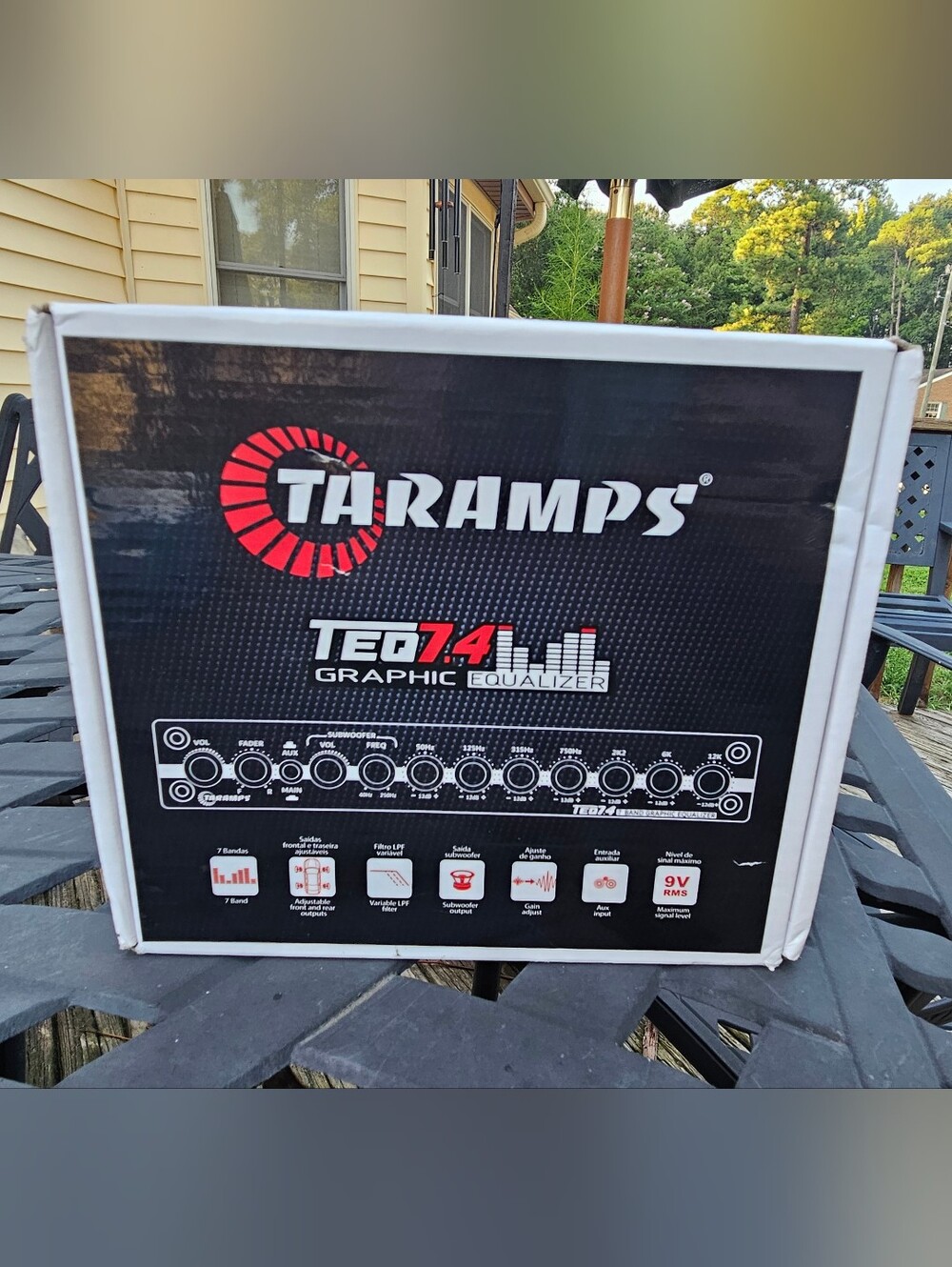 Taramps TEO 7.4 Graphic Equalizer